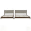 Cadre de lit plateforme Mid-Century-890374898