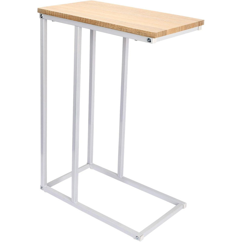 Evei Coffee Table, White, Natural