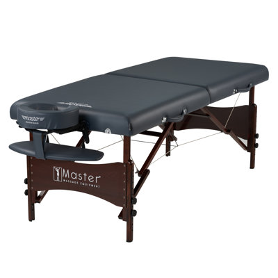 Master Massage Newport Portable Massage Table Package Black, 30"
