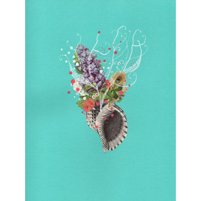 Sea Spine Print by Jenny Brown