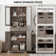 Hunsberger 23.6'' W x 67'' H x 11.8'' D Linen Cabinet with 2 Drawers