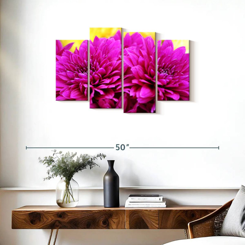 Harnek Hot Pink Mums, H 22 po x l 36 po
