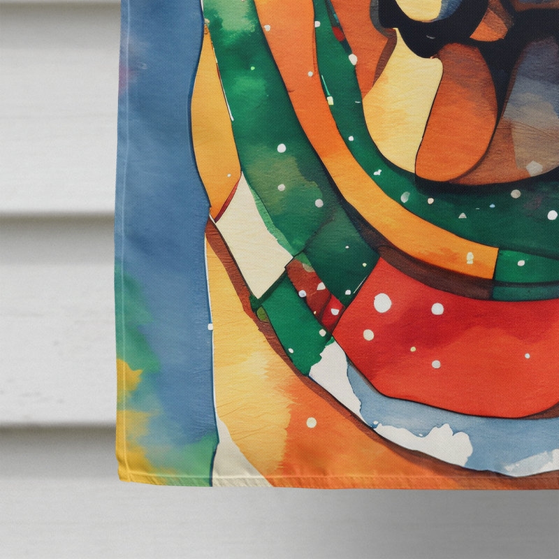 Double Sided Polyester Christmas, 40'' H x 28'' W