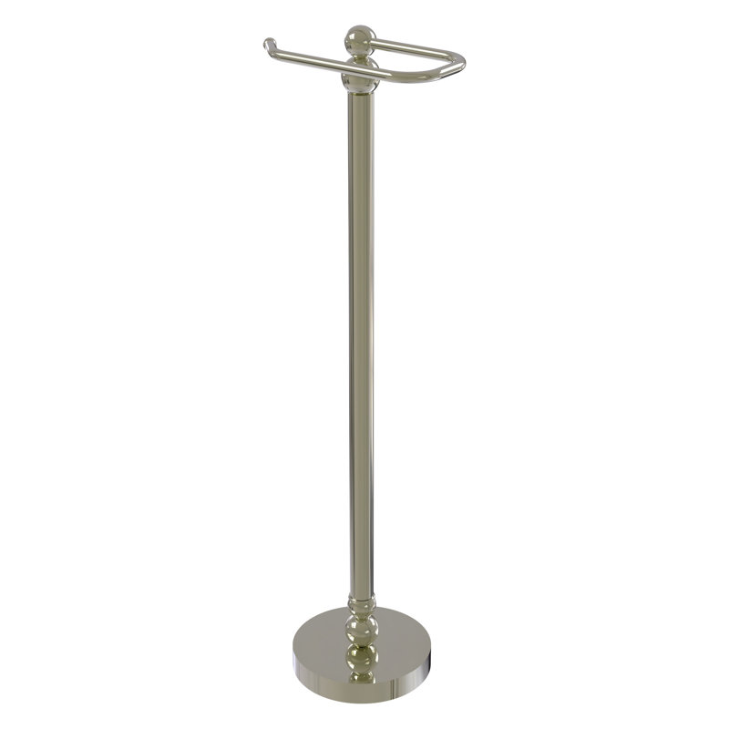 Porte-papier hygiénique sur pied Beresford, Nickel poli