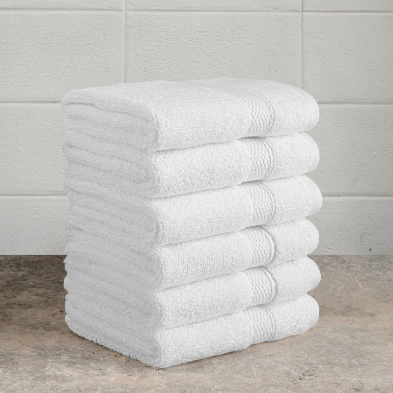 Collection de serviettes surdimensionnées 100% coton Anovia Hotel Terry, Gant de toilette - paquet de 6
