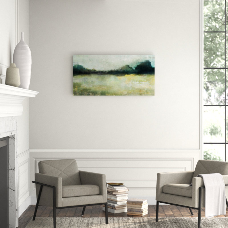 Campo Painting by Guseul Park, 30" H x 60" W, Knife Gel