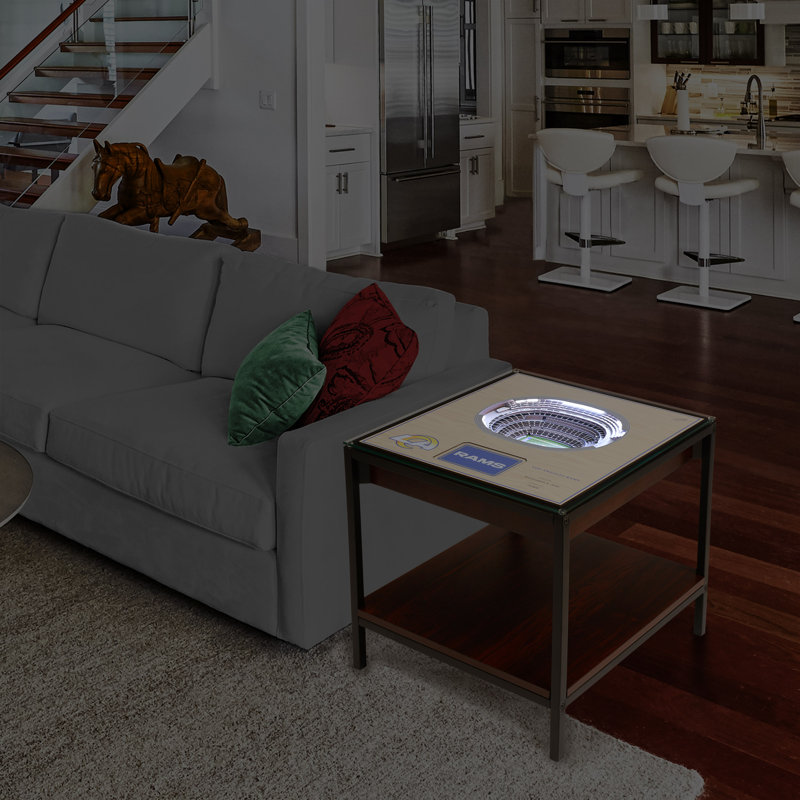 Husik NFL 25-Layer StadiumViews Lighted End Table, Los Angeles Rams