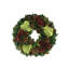 Evergreen Wreath With Mixed Hydrangeas And Pincones
