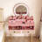 Iesa Boho Natural Rattan Vanity with LED Mirror and Stool-1797923217