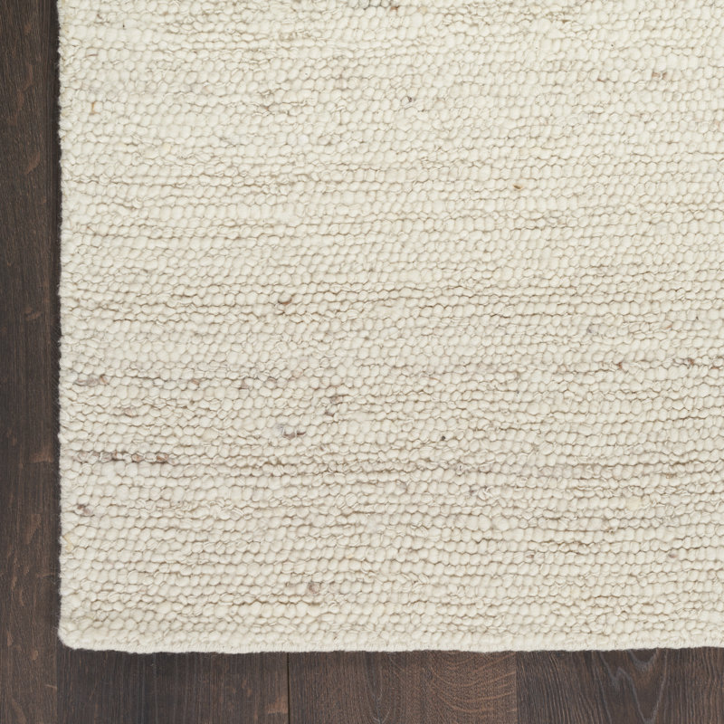 Nourison Alanna 2' x 3' Ivory Farmhouse Indoor Rug, Ivory, Rectangle 2' x 3'