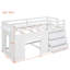Lit mezzanine simple avec armoire et tablette-130130815