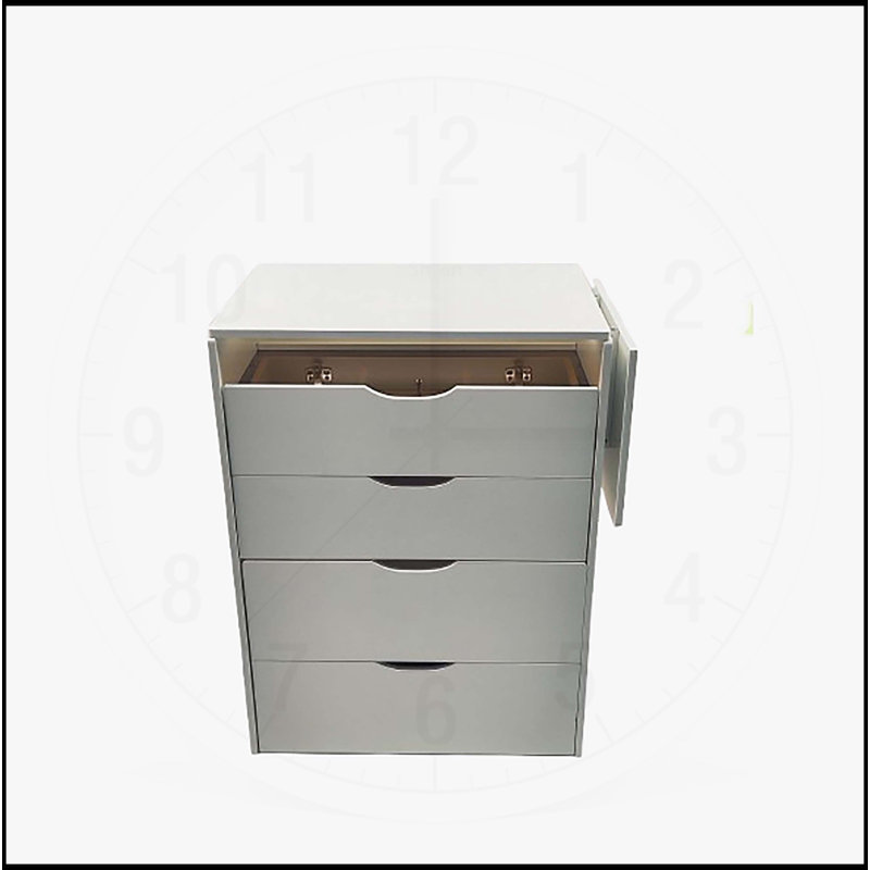 Versatile Makeup Vanity Desk with Hidden Features and Multiple Functions