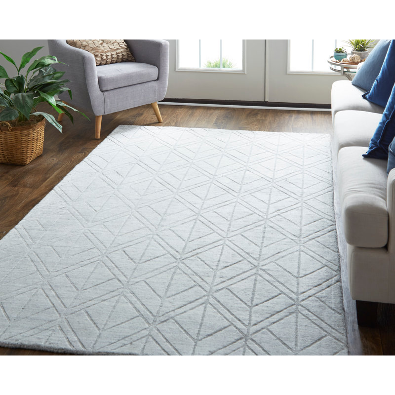 Geometric Indoor Rug, Rectangle 10' x 14'
