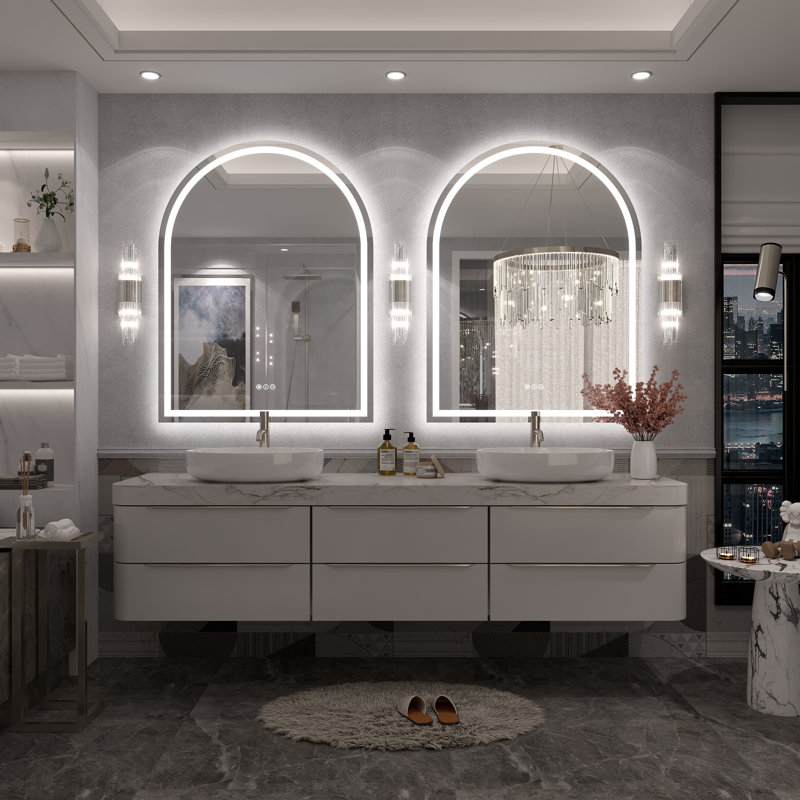 Miroir de salle de bain Molly, 42 po x 32 po