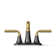 Tone Two-Handle Centerset Bathroom Sink Faucet with Clicker Drain, 1.0 GPM