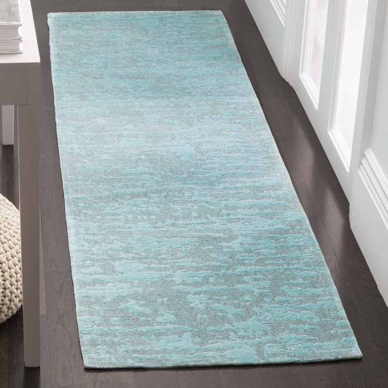 Funke Hand Loomed Performance Abstract Rug, Runner 2'3" x 6'