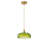1-Light green dimmable glass pendant lamp