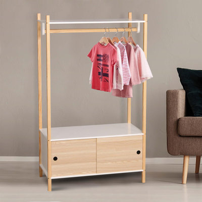 Jkyla 2 Door Manufactured Wood Wardrobe