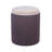 Two-Toned Ottoman With Storage Or Vanity Stool, Brown