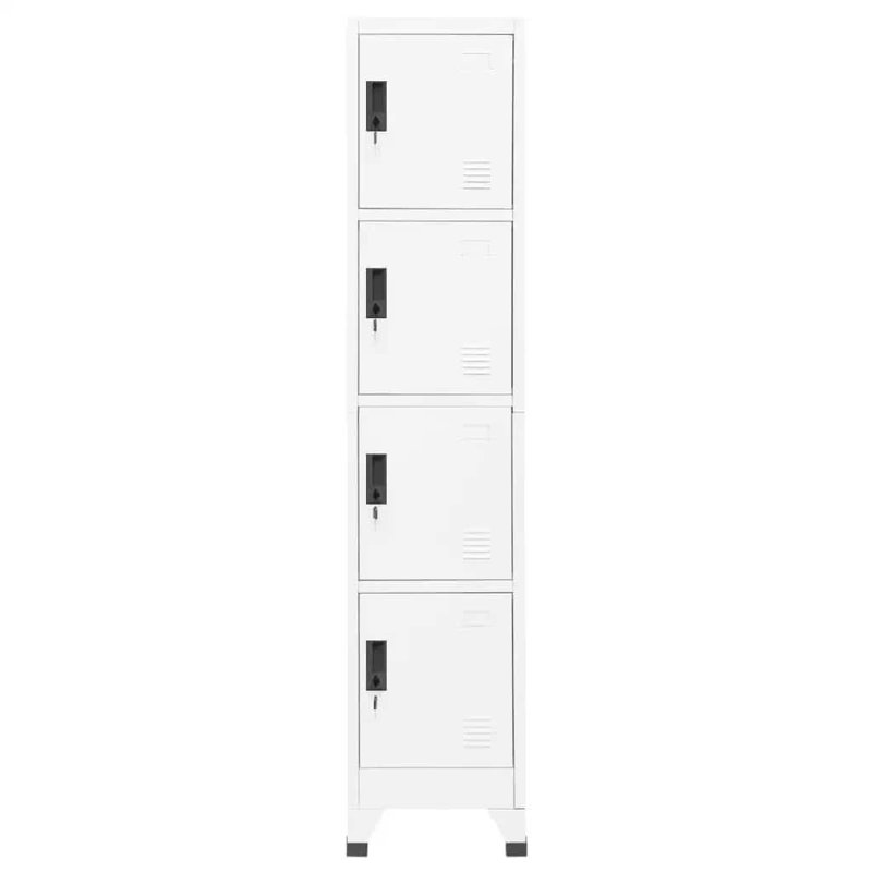 Armoire de rangement Locker Cabinet, Blanc