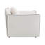 Chaise Yolanda en chenille avec coussin (chaise incluse seulement)