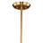 9 - Light Steel Dimmable Tiered Chandelier-629600645