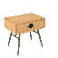 Ancle 60cm W Steel Bedside Table