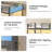 Convertible L-shaped Loft bed with Chest of Drawers, Twin Bunk Bed for Bedroom, Kids bed with twin bed underneath-1394377382
