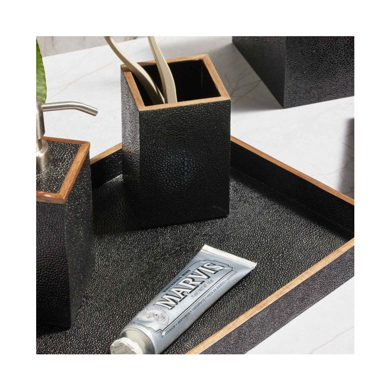 Manchester Bathroom Tray, Cool Gray