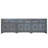 90" Large Wood Media Console Cabinet with Storage, Soft-Close Doors & Adjustable Shelving-1485670526