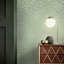 Graham & Brown Gilded Leaf Sage Wallpaper