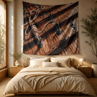 Nautical Ships deck Wall Tapestry