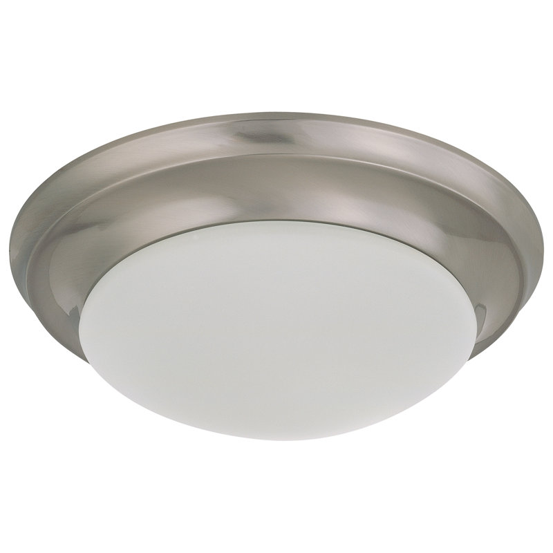 Plafonnier encastré DEL Delrae, Argent