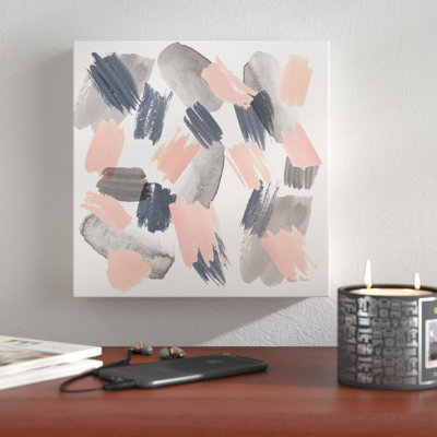 « gray rose brume ii »-impression sur toile Gillham