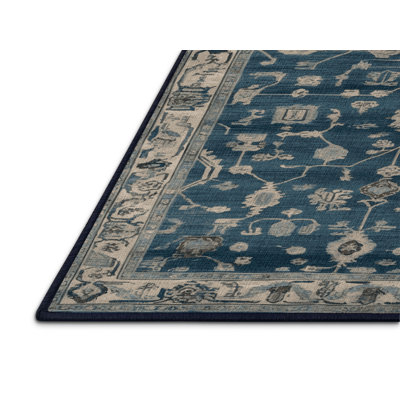 Machine Washable Overdyed Gray Area Rug