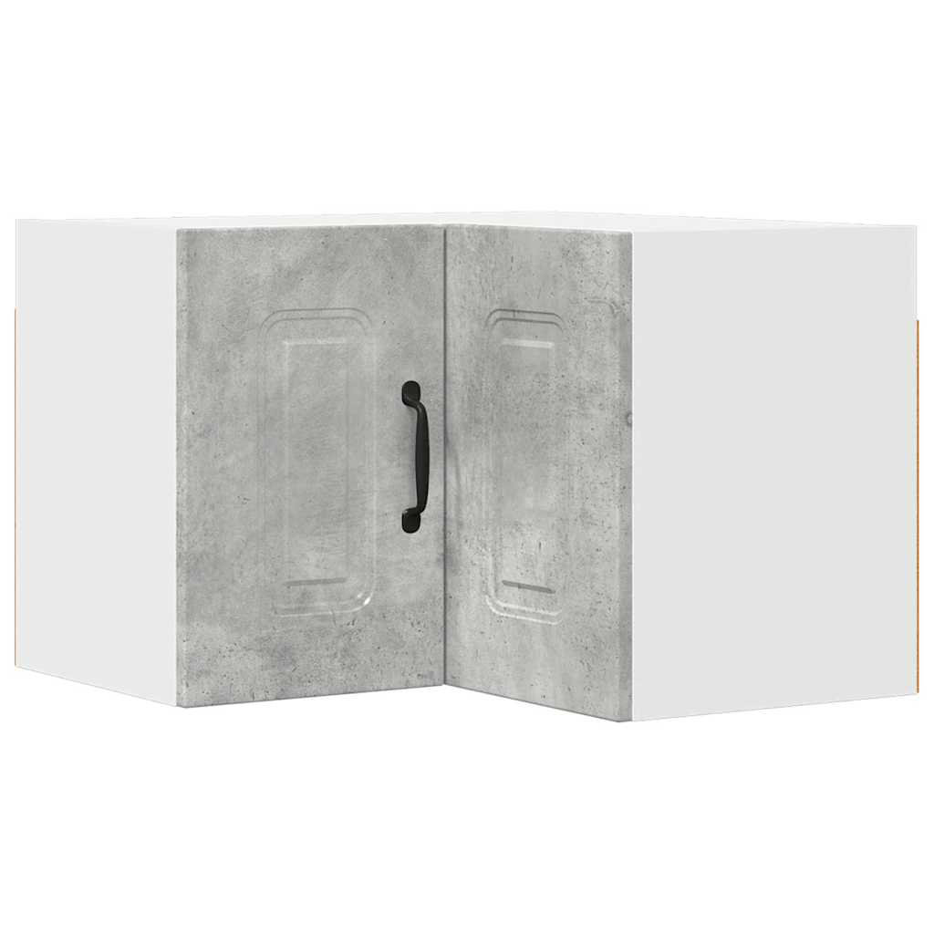 VIDAXL Kalmar Wall Kitchen Cabinet - Grey - Wood - Image 2