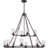 Screven 12 - Light Dimmable Tiered Chandelier