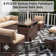 6 - Person Outdoor Seating Group with 44 Inch Fireplace Table, Patio Sectional Sofa Set 