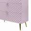 Coffre Gaines rose brillant