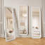 Fabric Leaning and Freestanding Full Length Mirror-1960906028-1960906033