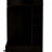 Corner Bar Cabinet, Eight Bottle Cubbies, Double Door, Two Open Shelves-1641439529