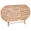 Table basse pliable en bois Fenderson