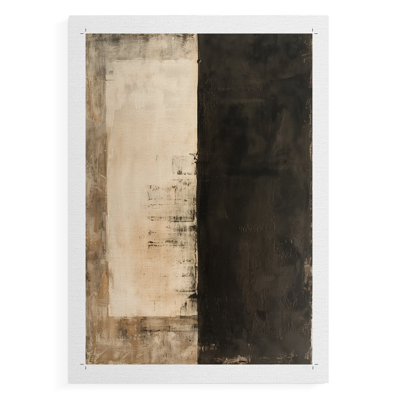 Série ABSTRACT CCDLII - Impression sur toile seulement - NON CADRE, H 18 po x l 12 po