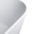 67-Inch Solid Surface Soaking Bathtub With Overflow For Bathroom