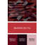 «Geometric Abstraction 75», art mural en métal rouge-1970697479
