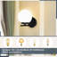 Wall Light 1 Flame E27 Globe Design Marhta-11380374