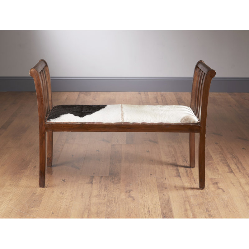 Banc en bois massif