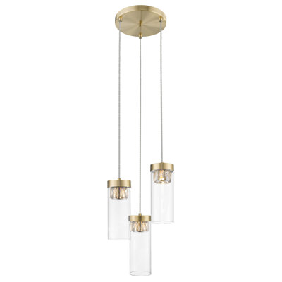 Raunds 3 - Light Cluster Cylinder Pendant