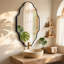 Miroir mural ovale-245446262-245446263