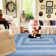 Damell Braided Non-Shedding Reversible Jute Blue Rug